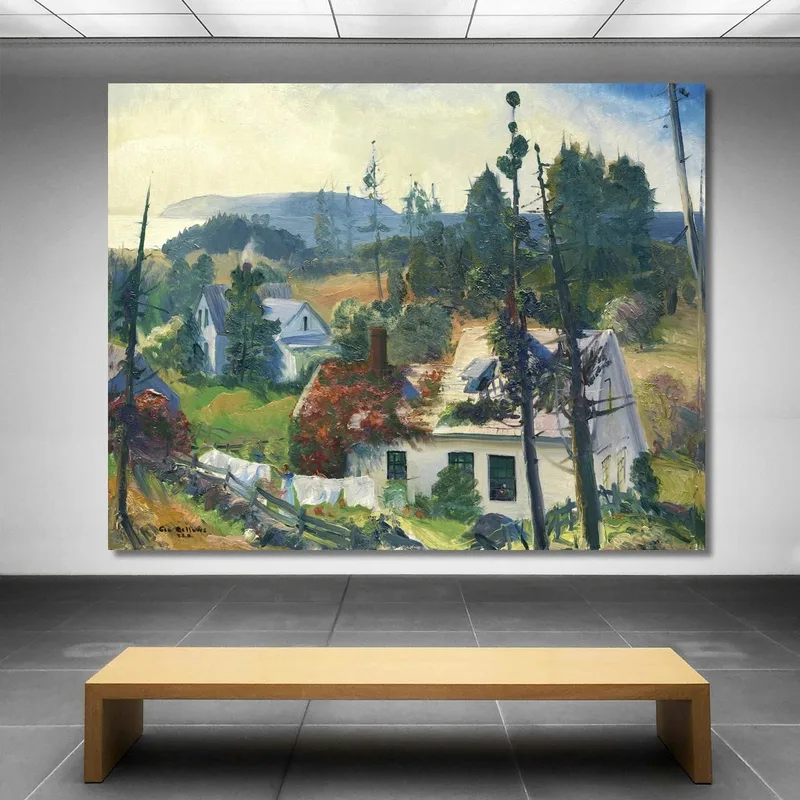 The Red Vine Matinicus Island Maine George Bellows