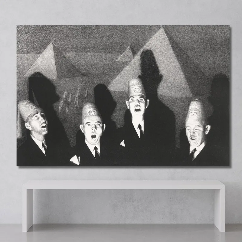 Cuarteto De Shriner Grant Wood