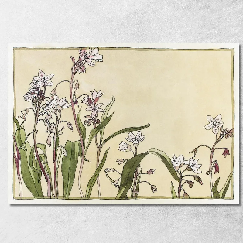 Bellezza Primaverile Hannah Borger Overbeck quadro stampa su tela