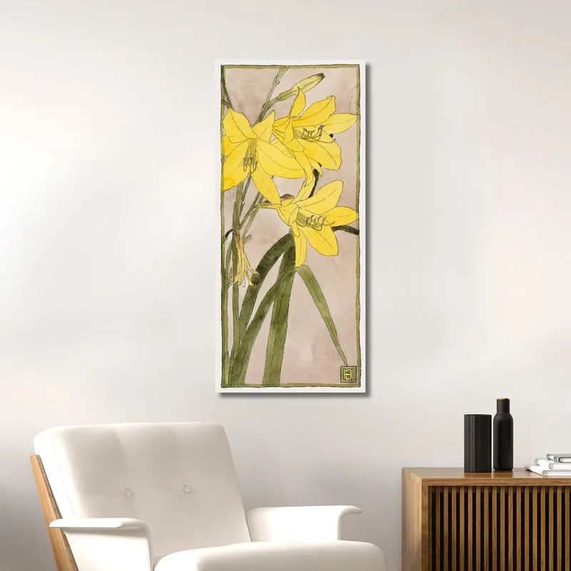 Yellow Daylily Hannah Borger Overbeck