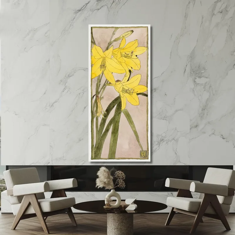 Yellow Daylily Hannah Borger Overbeck