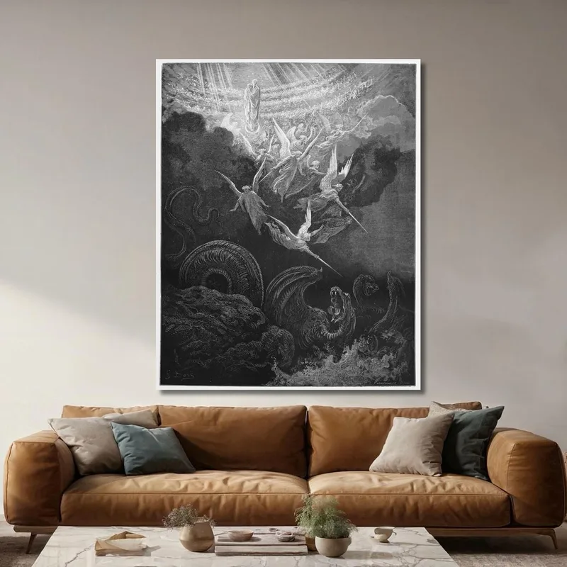 La Femme Et Le Dragon Doré Gustave