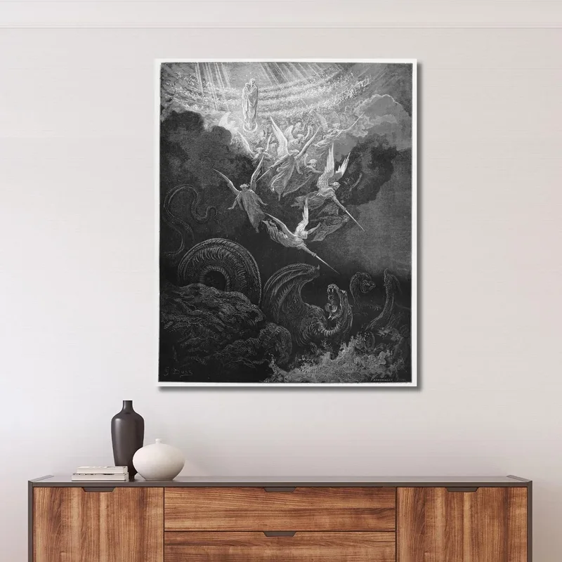 La Femme Et Le Dragon Doré Gustave