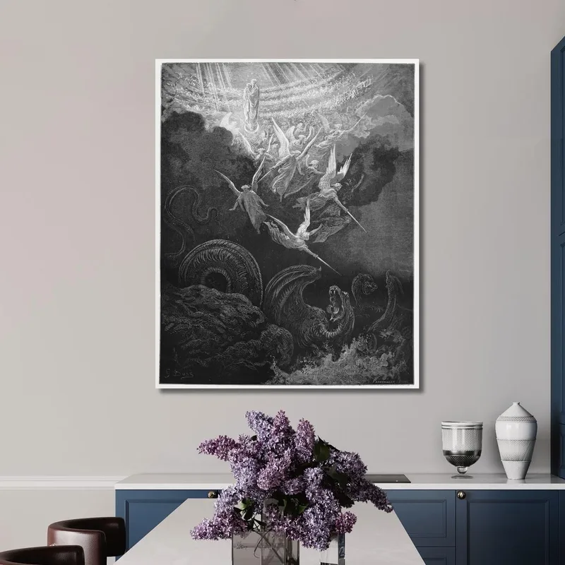 La Femme Et Le Dragon Doré Gustave