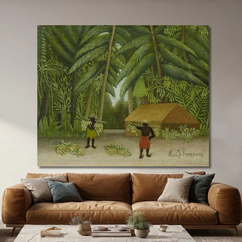 Raccolta Delle Banane Henri Rousseau