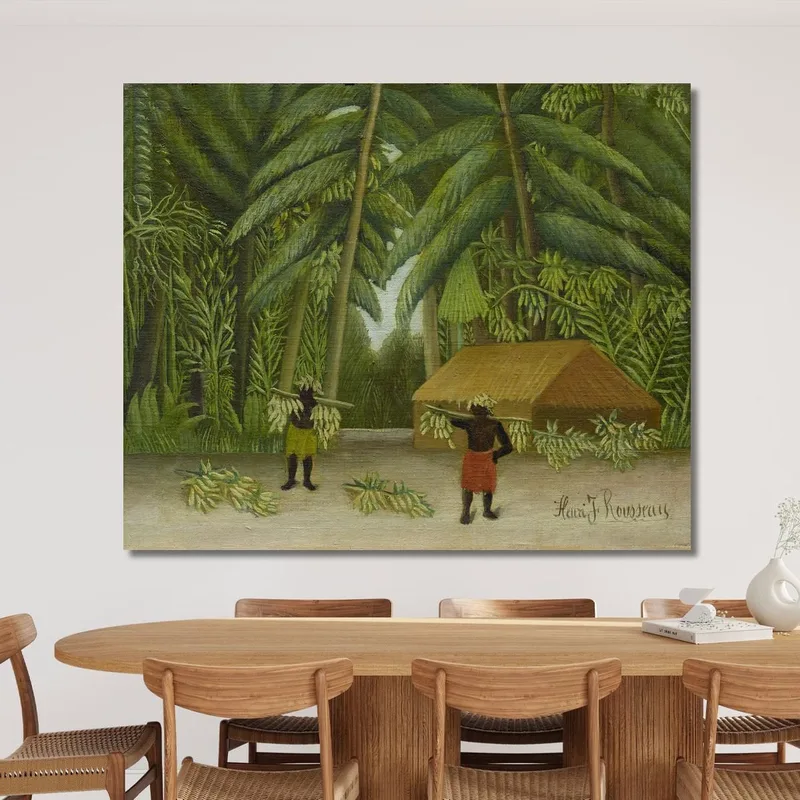 Raccolta Delle Banane Henri Rousseau
