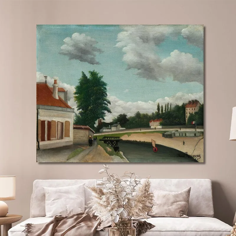 Periferia Di Parigi Henri Rousseau