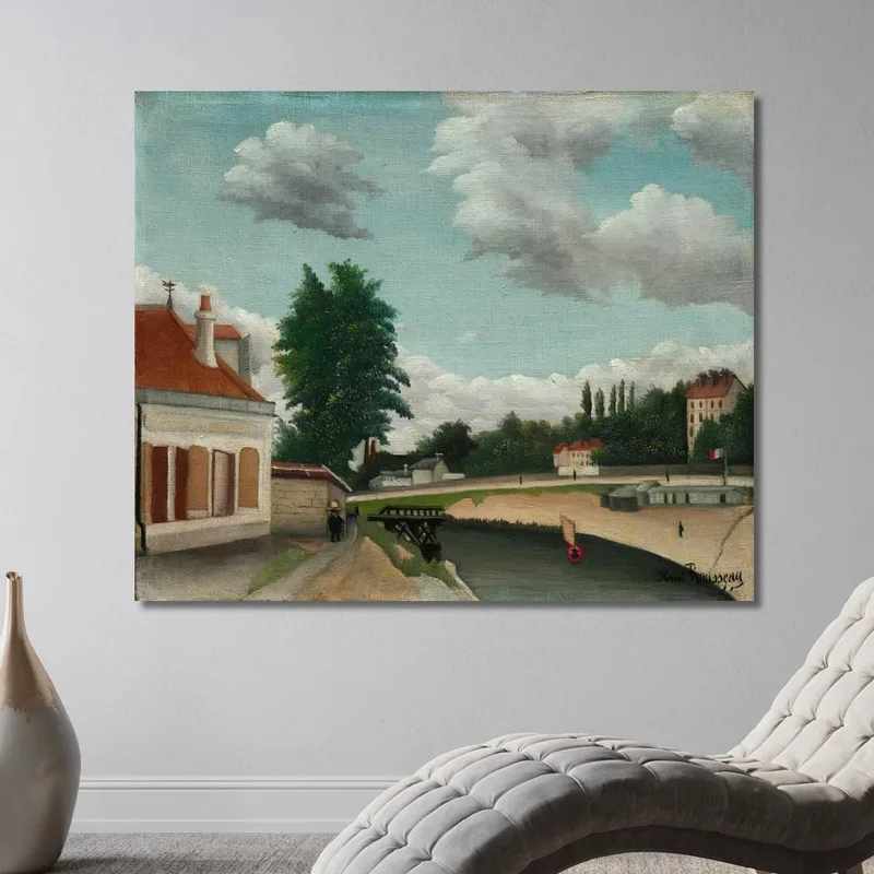 Periferia Di Parigi Henri Rousseau
