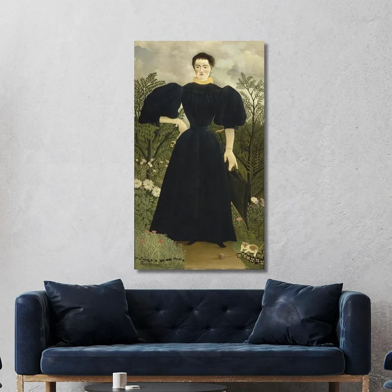 Portrait Of Madame M Henri Rousseau
