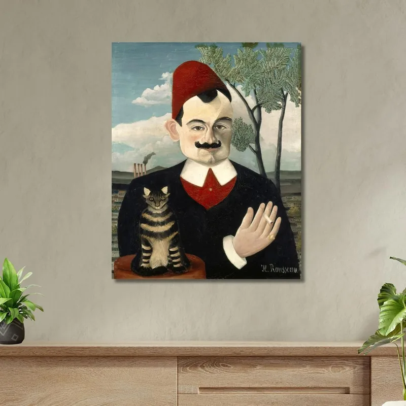 Portrait De Monsieur Henri Rousseau