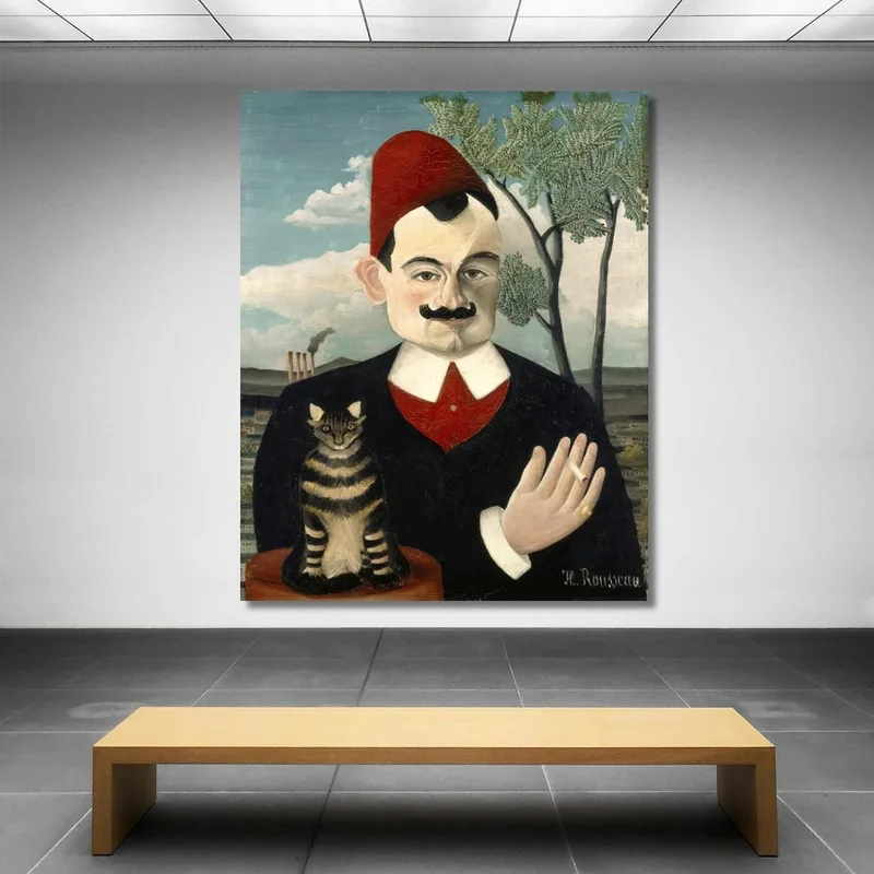 Portrait De Monsieur Henri Rousseau
