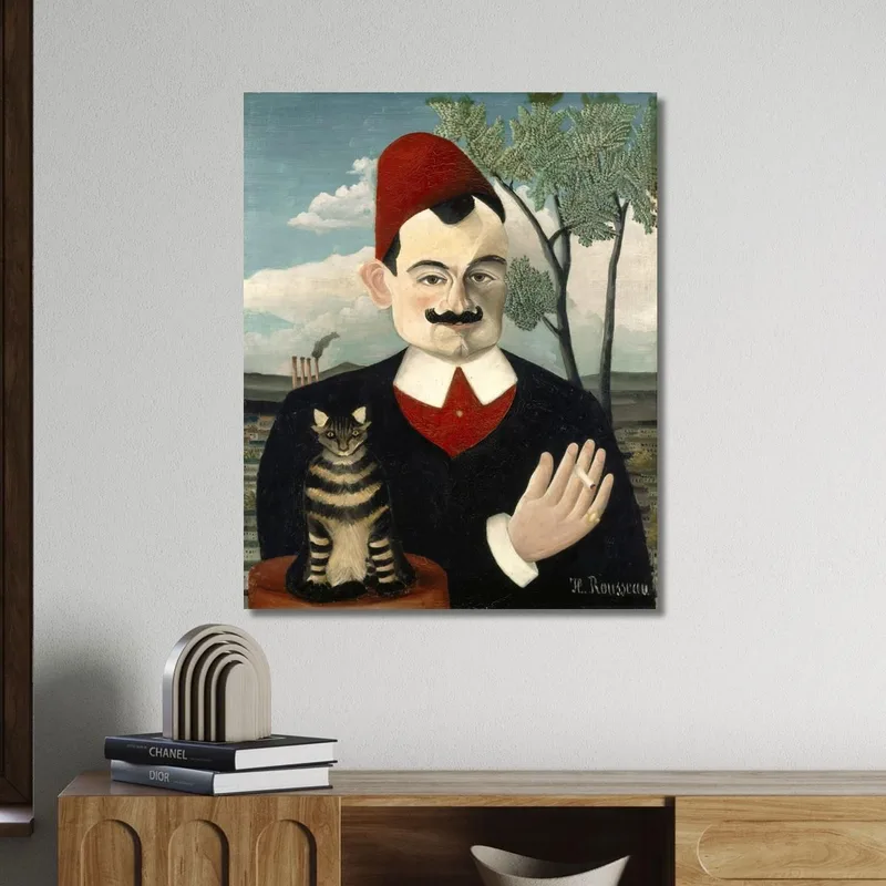 Portrait De Monsieur Henri Rousseau