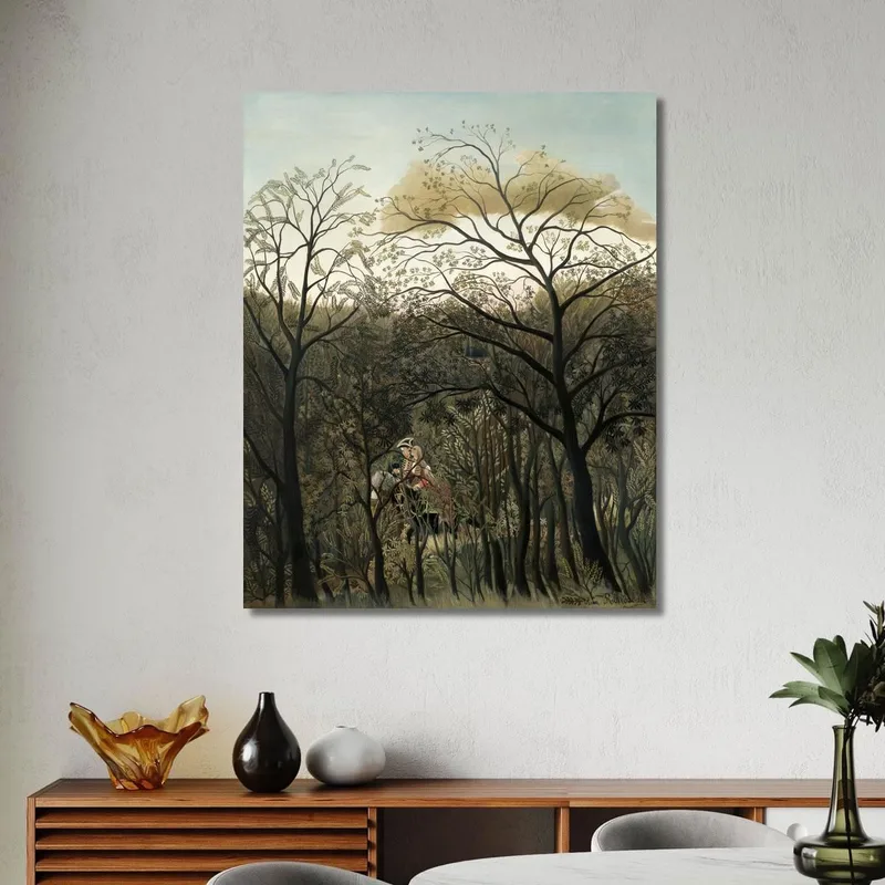 Rendez-Vous En Forêt Henri Rousseau