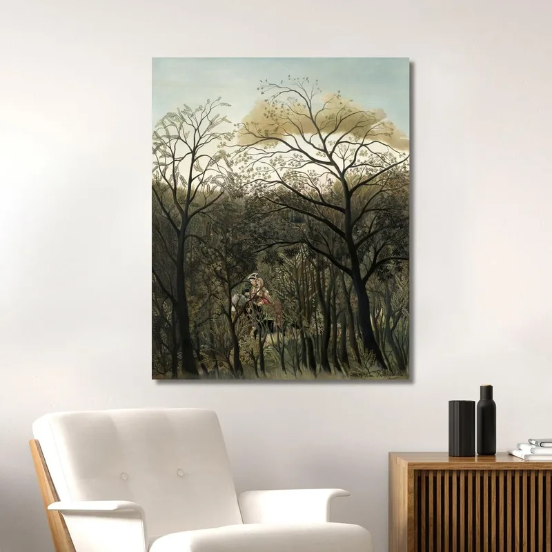 Rendez-Vous En Forêt Henri Rousseau
