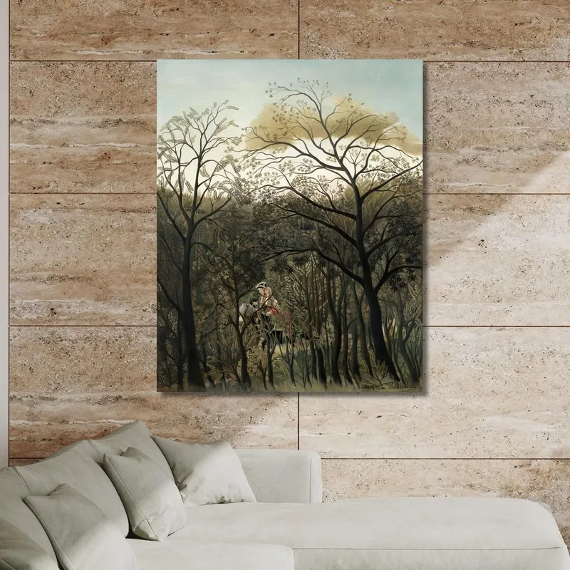 Rendez-Vous En Forêt Henri Rousseau