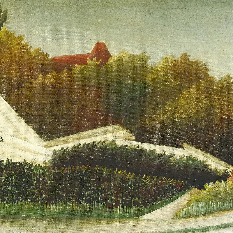 Aserradero En Las Afueras De París Henri Rousseau