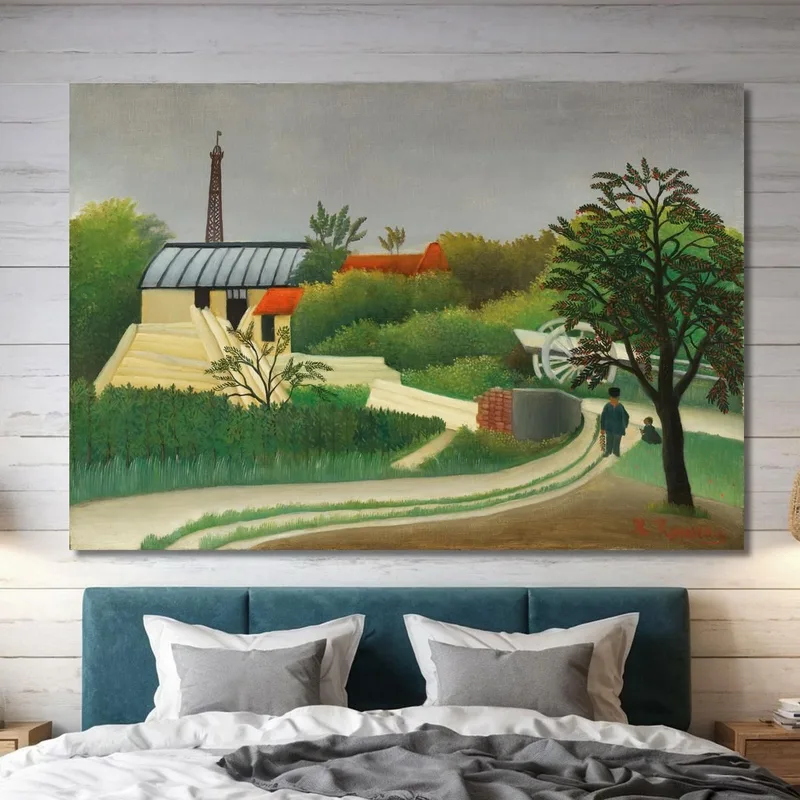 Scierie Aux Environs De Pari Henri Rousseau