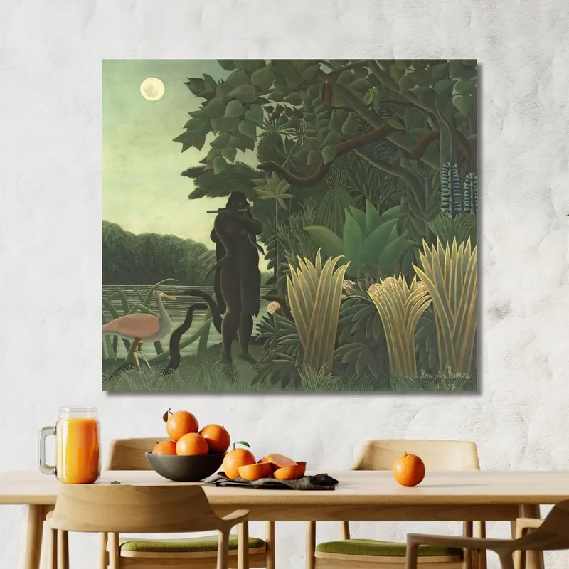 L'Incantatore Di Serpenti Henri Rousseau