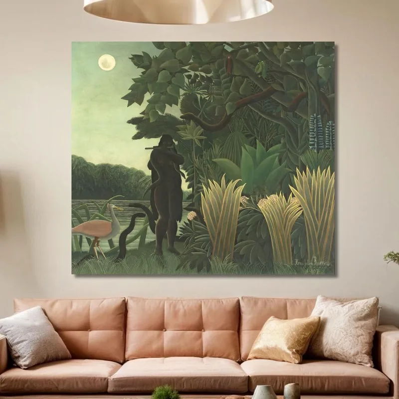 L'Incantatore Di Serpenti Henri Rousseau