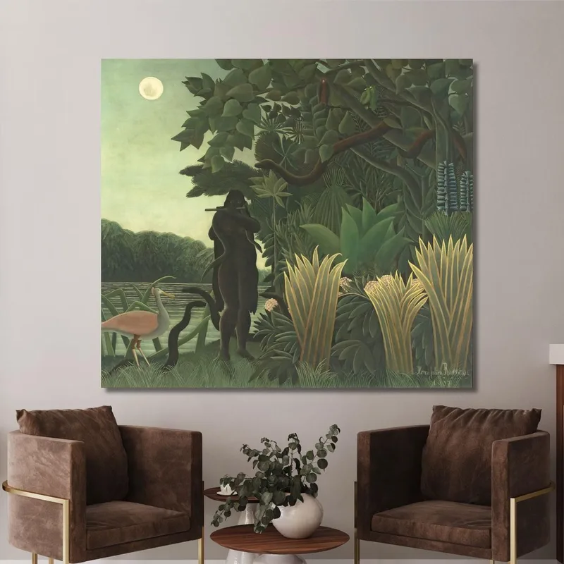 L'Incantatore Di Serpenti Henri Rousseau