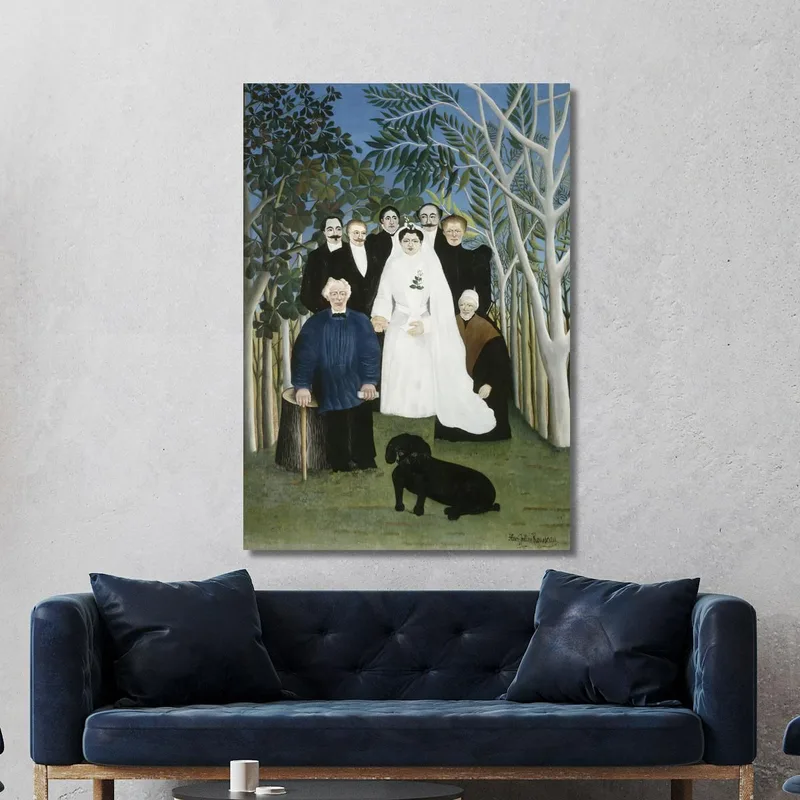 La Fête De Mariage Henri Rousseau