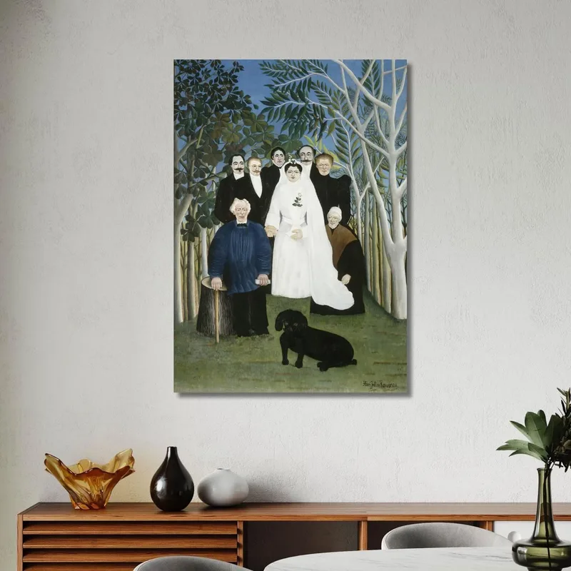 La Fête De Mariage Henri Rousseau
