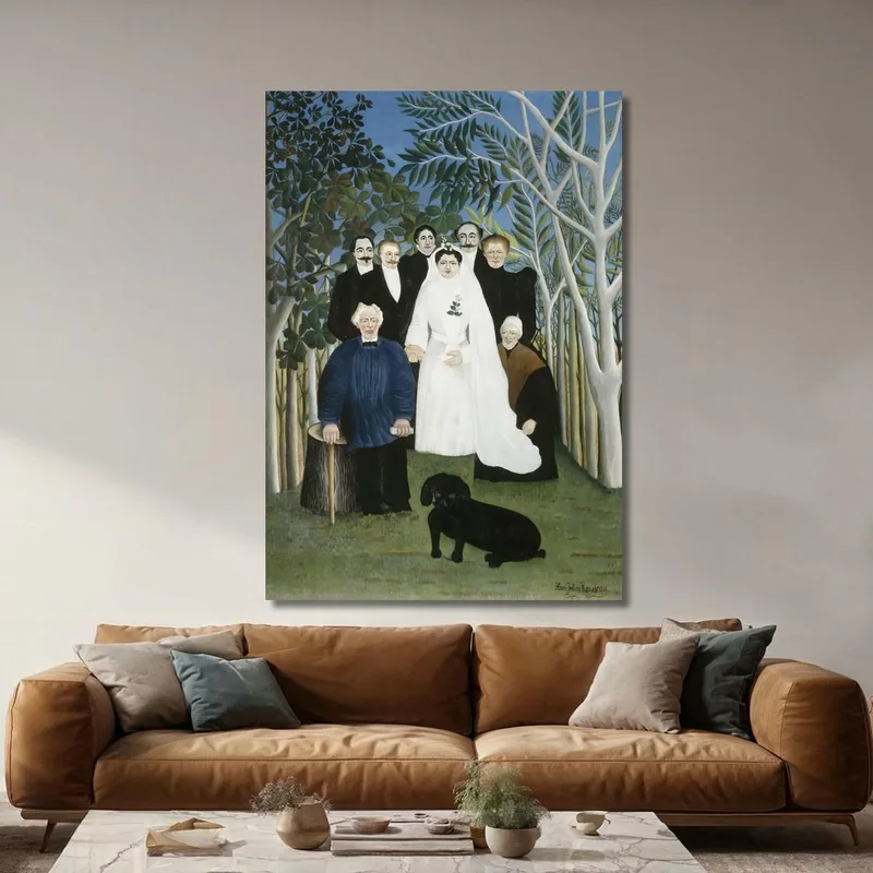 La Fête De Mariage Henri Rousseau