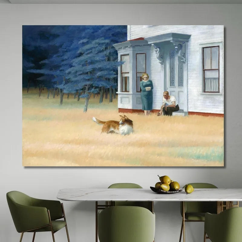 Cape Cod Evening Edward Hopper