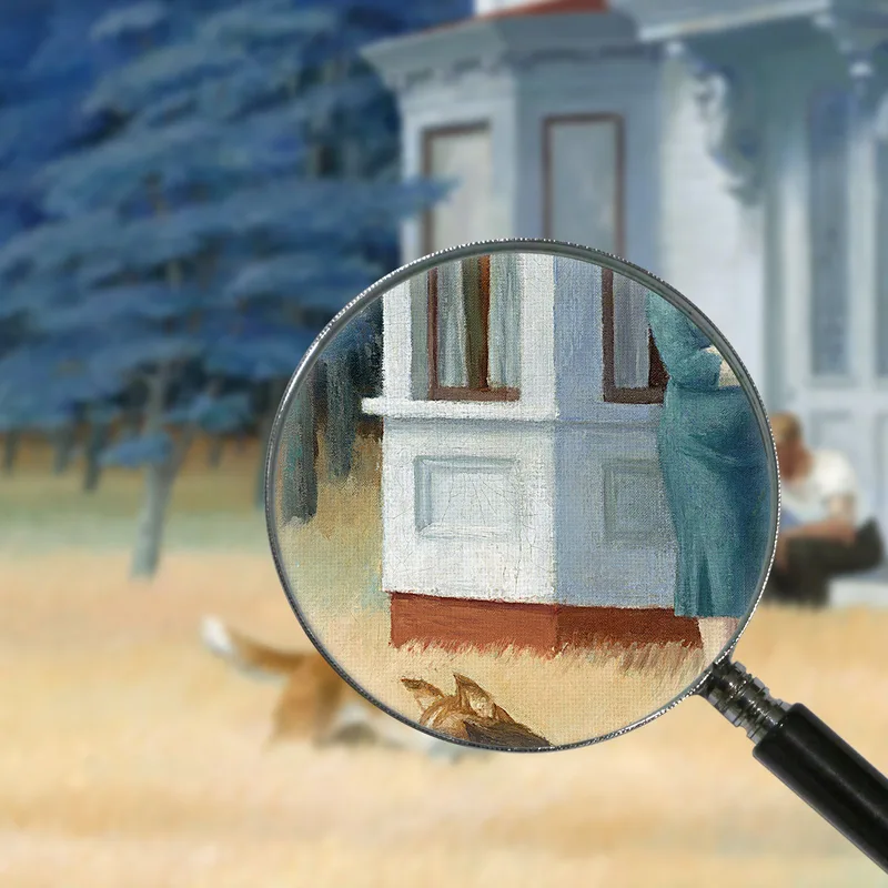 Cape Cod Evening Edward Hopper