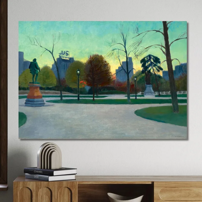 Central Park Edward Hopper