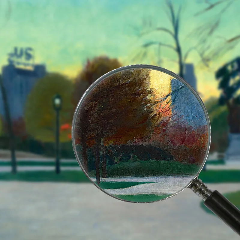 Central Park Edward Hopper