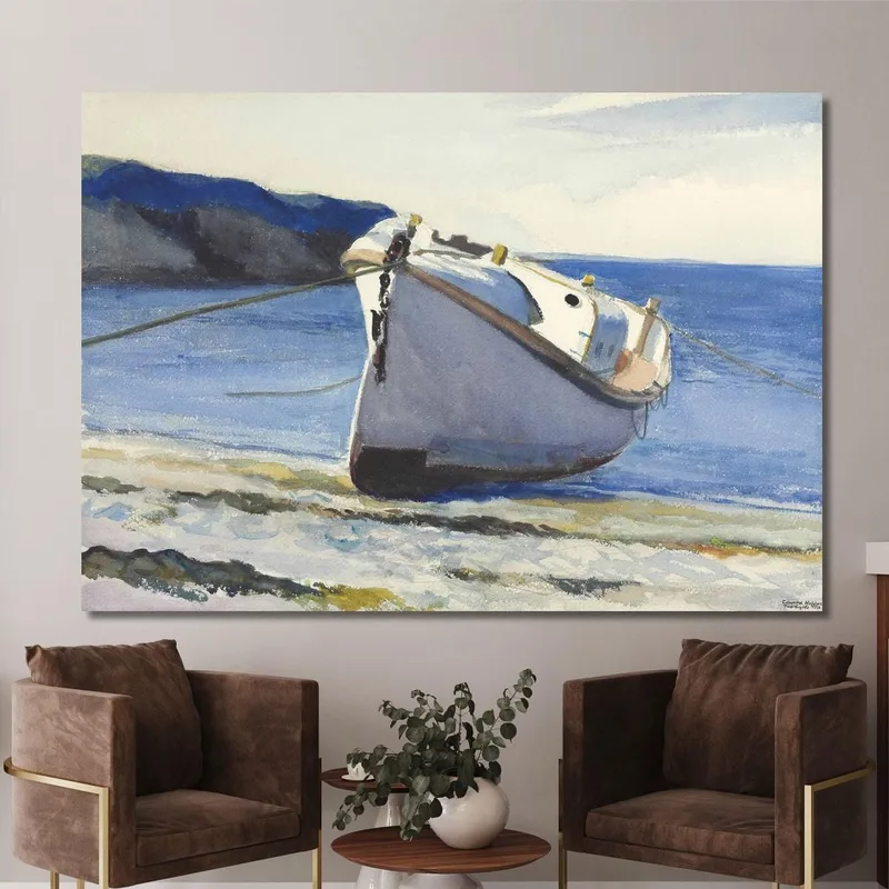 Coast Guard Boat Edward Hopper