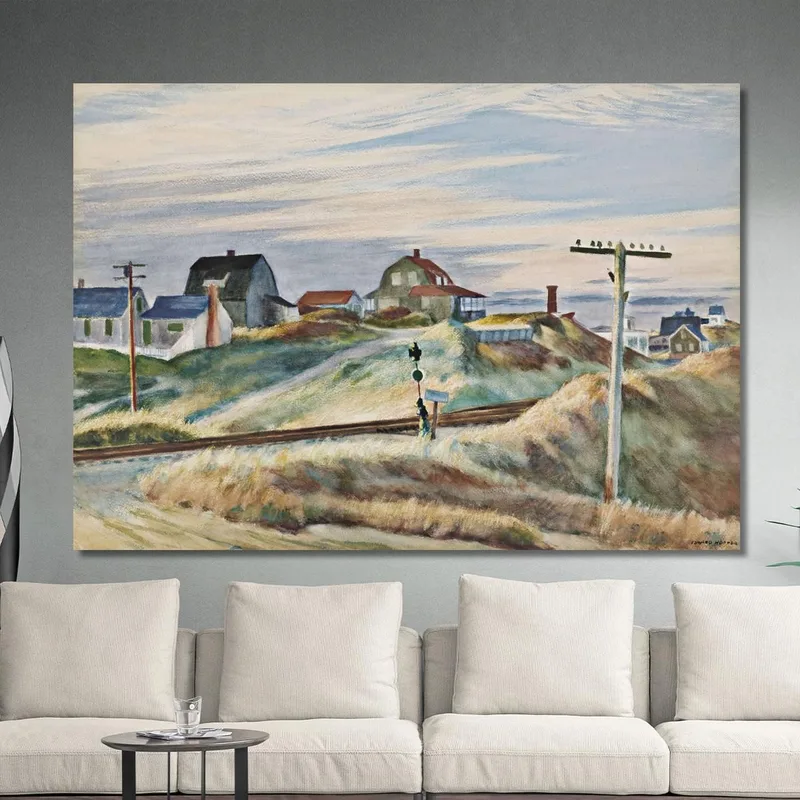 Cottages At North Truro Edward Hopper