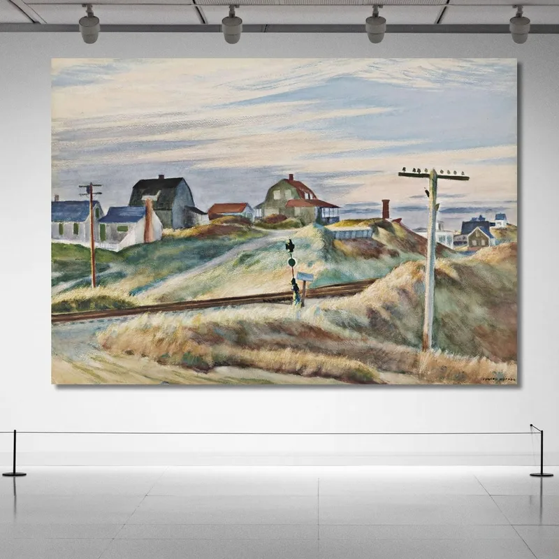 Cottages At North Truro Edward Hopper