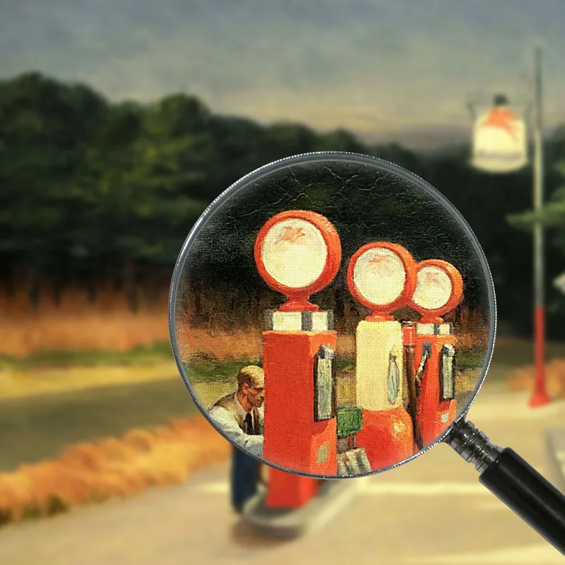 Gas Edward Hopper