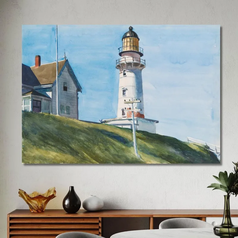 Light At Two Lights Edward Hopper