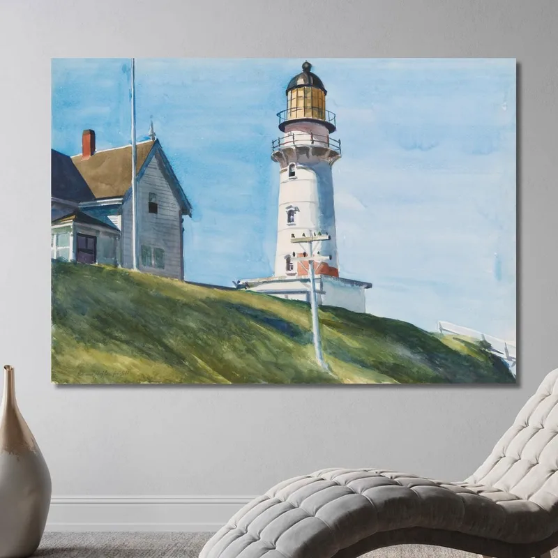 Light At Two Lights Edward Hopper