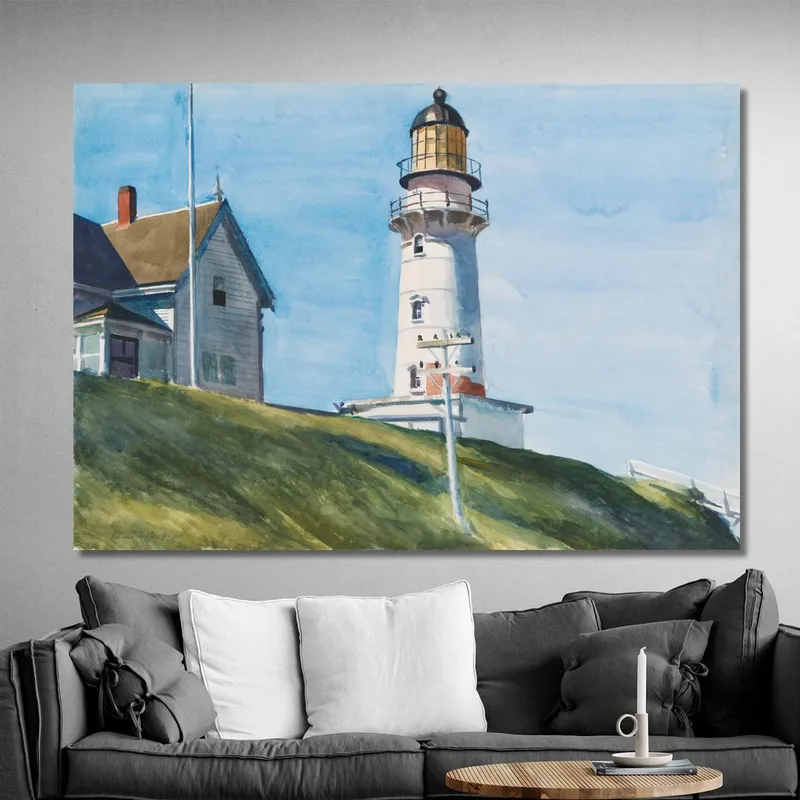 Light At Two Lights Edward Hopper