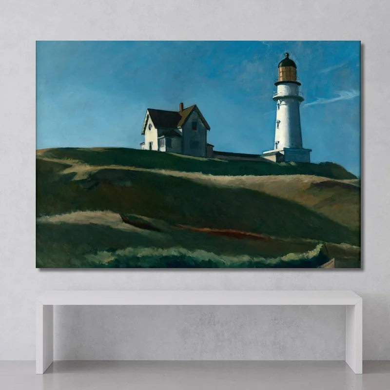 Lighthouse Hill Edward Hopper