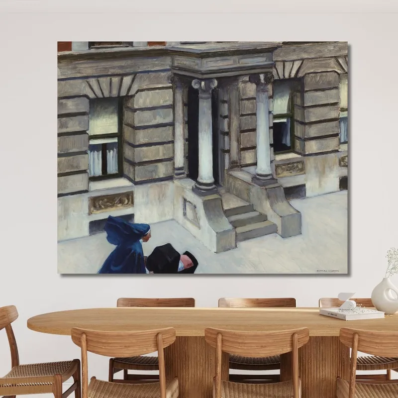 New York Pavements  Pavimenti Di New York Edward Hopper