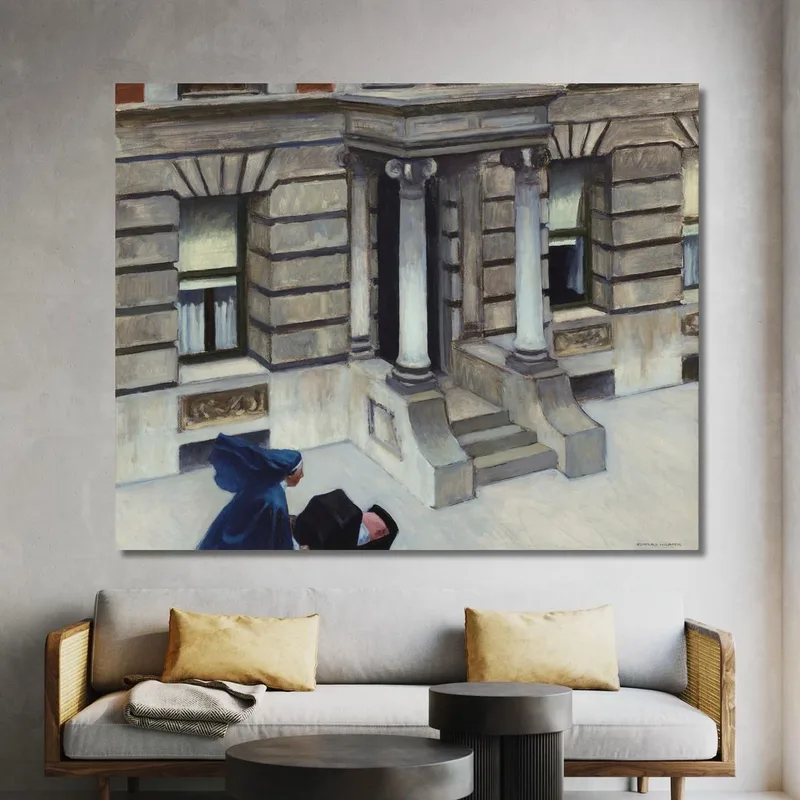 New York Pavements  Pavimenti Di New York Edward Hopper