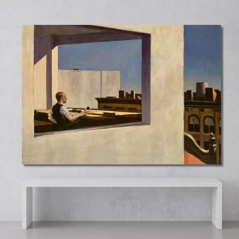 Office In A Small City Edward Hopper