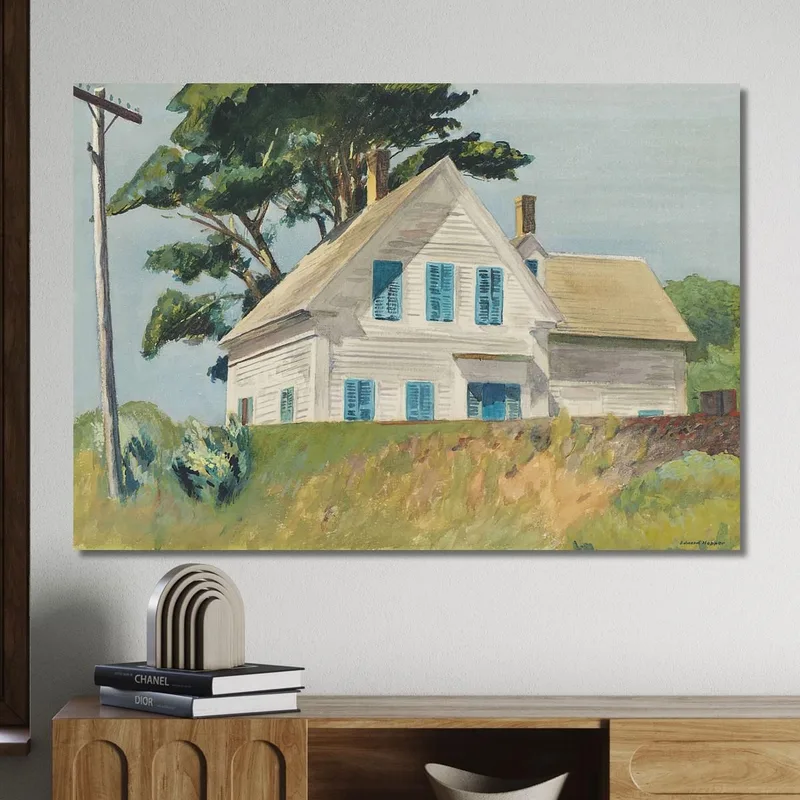 Railroad Embankment Edward Hopper