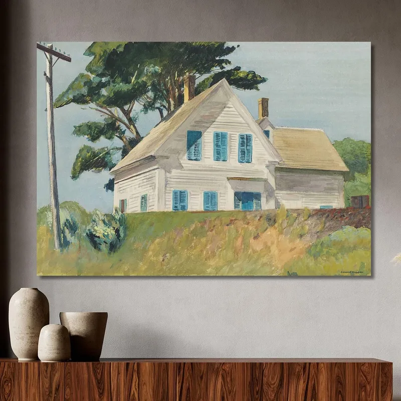 Railroad Embankment Edward Hopper