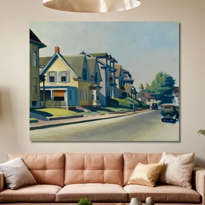 Sun On Prospect Street Edward Hopper