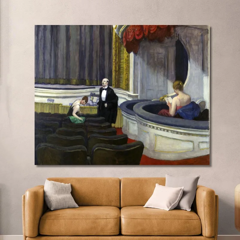 Two On The Aisle Edward Hopper