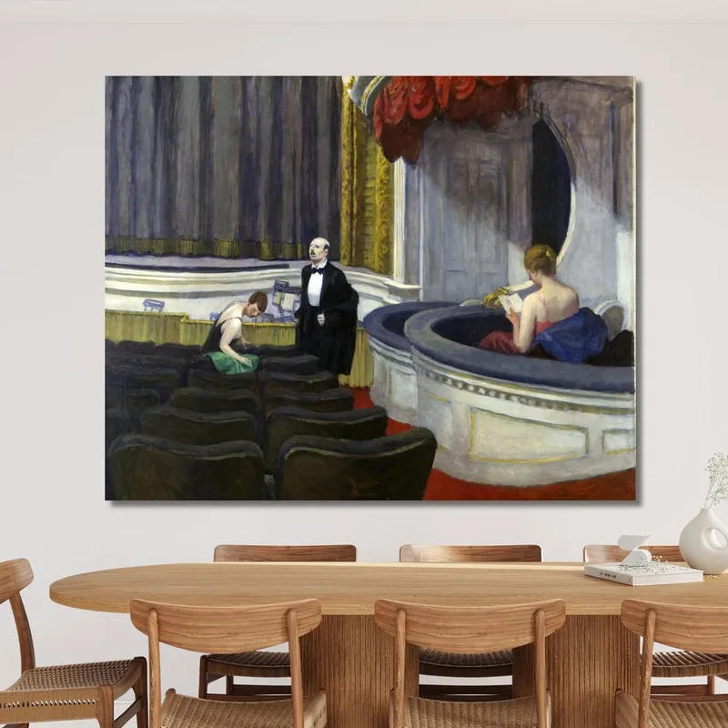 Two On The Aisle Edward Hopper
