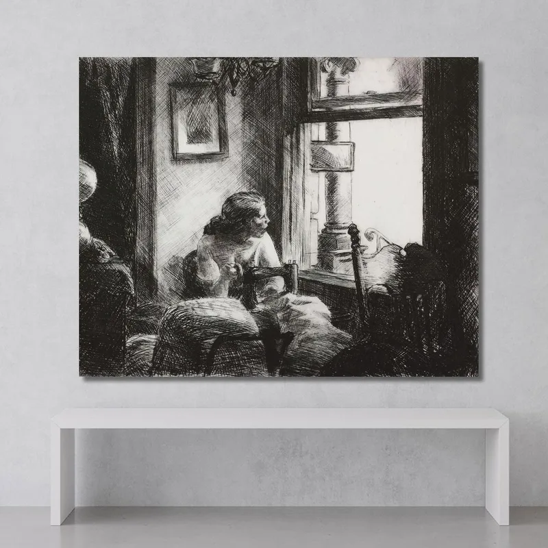 East Side Interior Edward Hopper