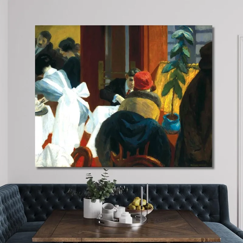 New York Restaurant Edward Hopper