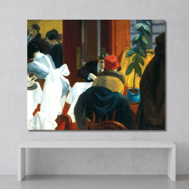 New York Restaurant Edward Hopper